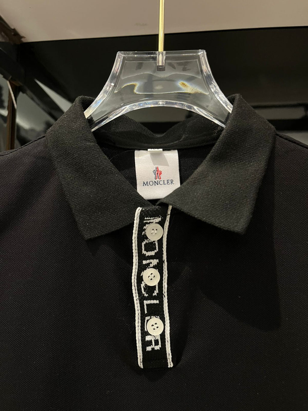 Moncler - Enfant Boys' Logo Placket Polo Shirt
