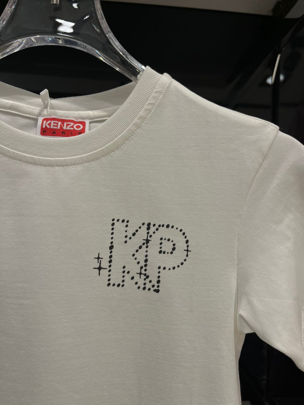 Kenzo - Kids "KP" Logo T-Shirt and Denim Shorts Set