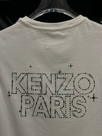 Kenzo - Kids "KP" Logo T-Shirt and Denim Shorts Set