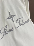 Stone - Island Embroidered Compass Logo T-Shirt