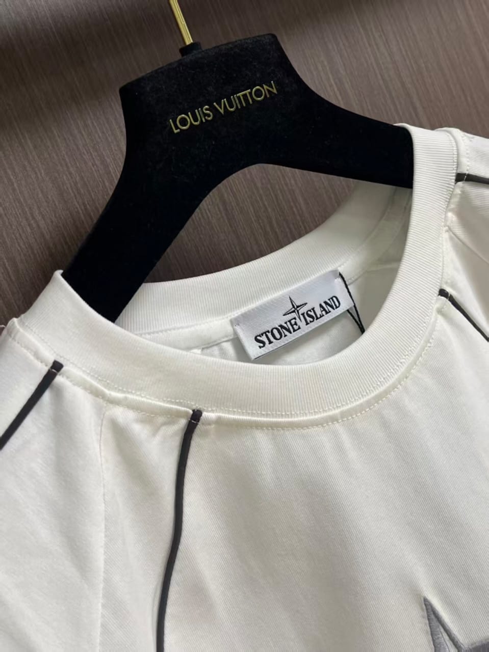 Stone - Island Embroidered Compass Logo T-Shirt