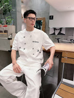 Alexander McQueen - Swallow Embroidered T-Shirt