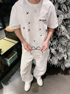 Alexander McQueen - Swallow Embroidered T-Shirt