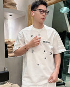 Alexander McQueen - Swallow Embroidered T-Shirt