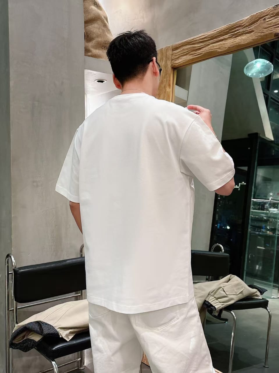 Alexander McQueen - Swallow Embroidered T-Shirt