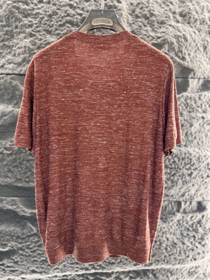 Loro Piana - Ribbed Cotton and Silk Knit T-Shirt