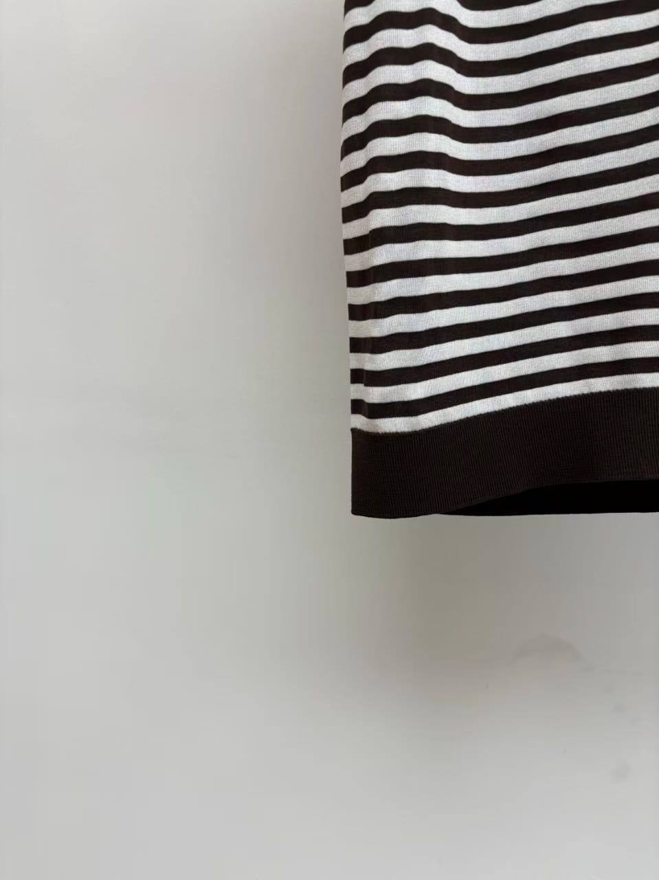 Brunello Cucinelli - Striped Cotton and Silk Knit Polo