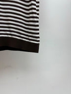 Brunello Cucinelli - Striped Cotton and Silk Knit Polo