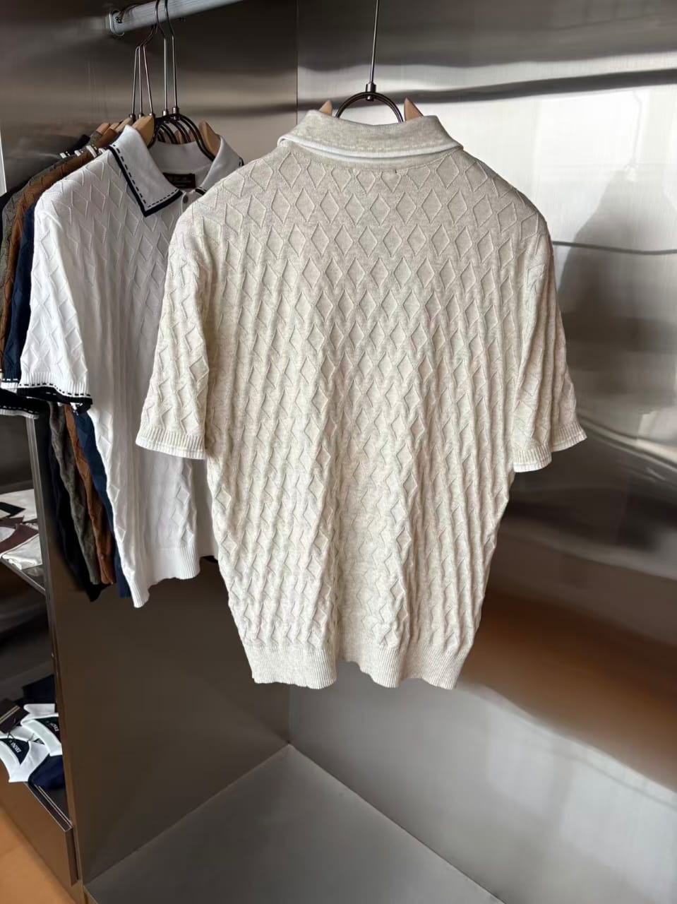 Loro Piana - Ribbed Cashmere and Silk Polo Shirt