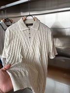 Loro Piana - Ribbed Cashmere and Silk Polo Shirt