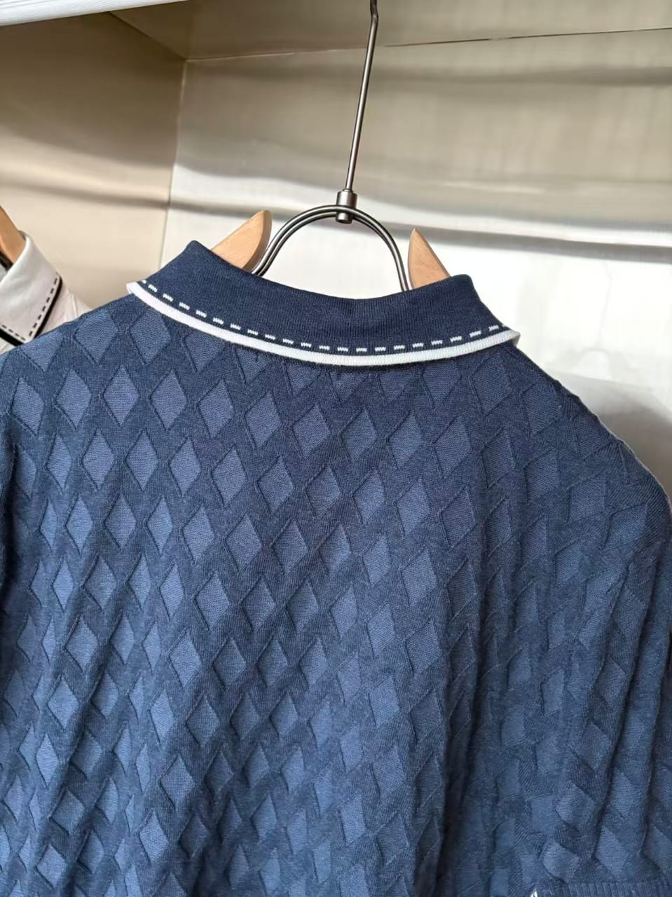 Loro Piana - Diamond-Weave Silk and Cotton Knit Polo