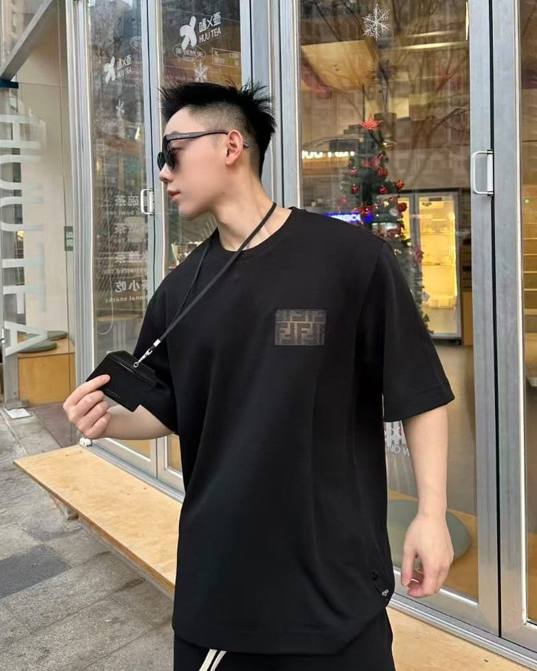 Fendi - FF Patch Pocket T-Shirt in Black