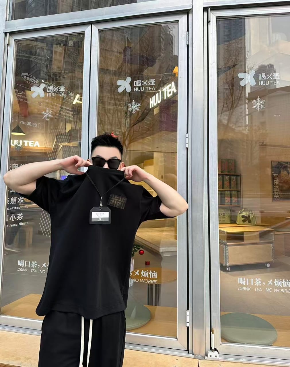 Fendi - FF Patch Pocket T-Shirt in Black