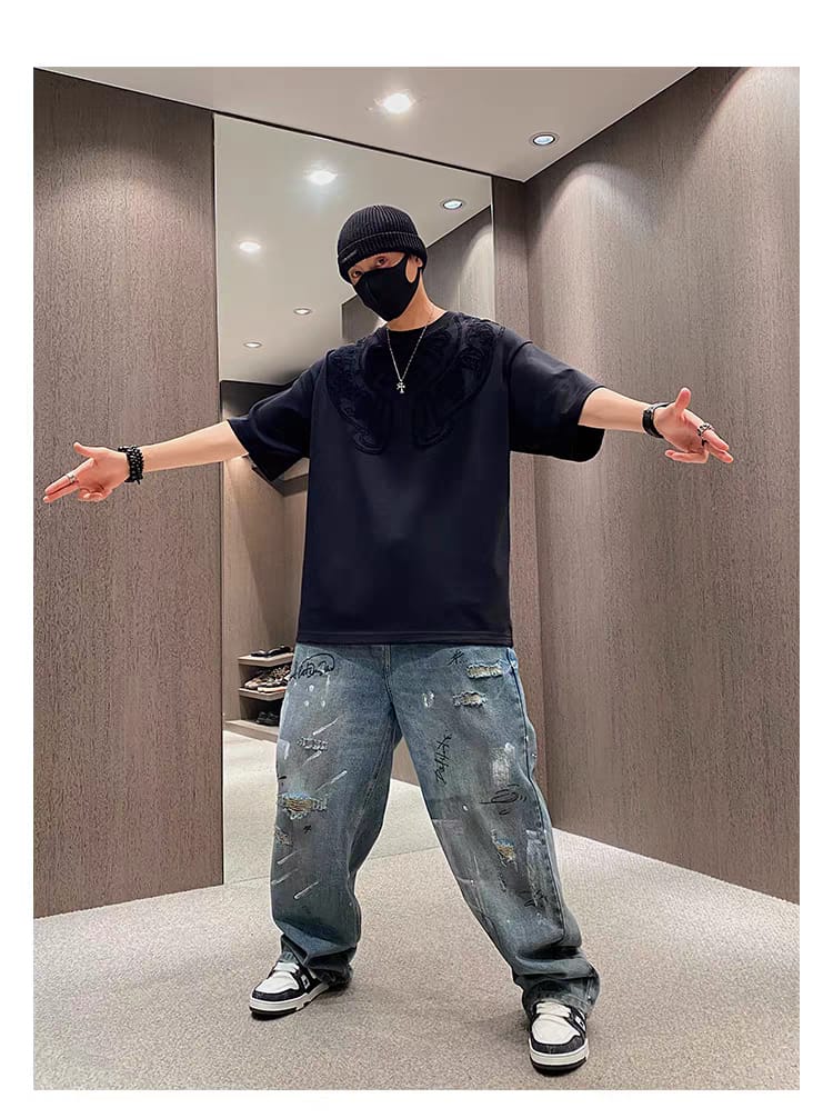 Chrome Hearts - Leather Patch Cross T-Shirt