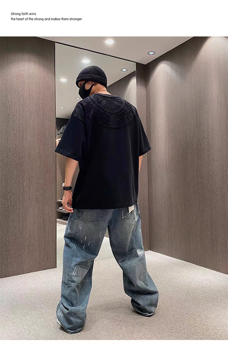 Chrome Hearts - Leather Patch Cross T-Shirt