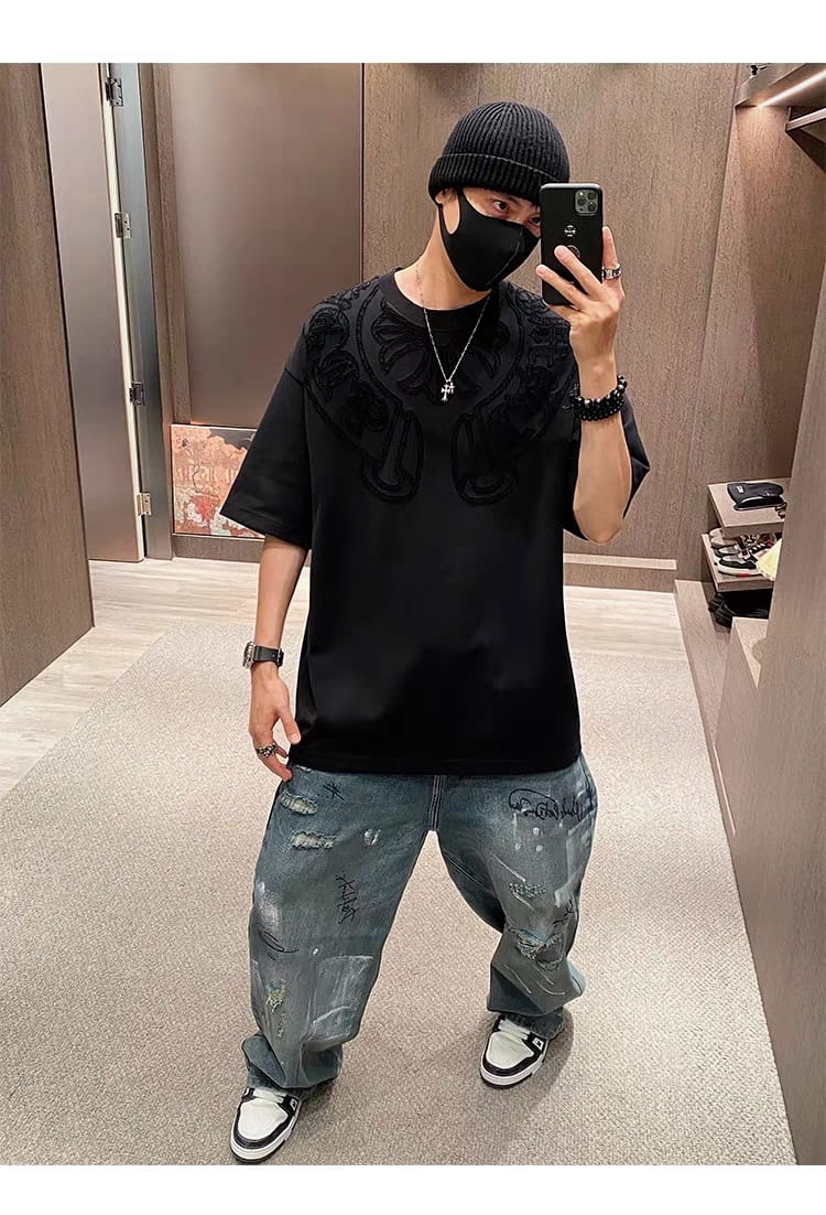 Chrome Hearts - Leather Patch Cross T-Shirt