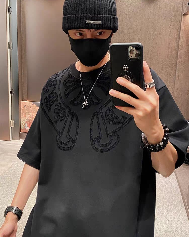 Chrome Hearts - Leather Patch Cross T-Shirt