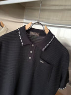 Loro Piana - Diamond-Stitch Knit Polo