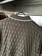 Loro Piana - Diamond-Stitch Knit Polo