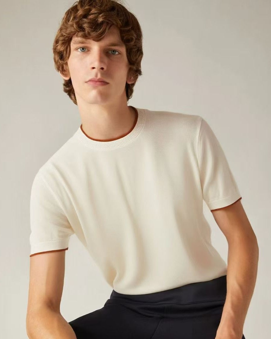 Loro Piana - Cotton and Silk Knit T-Shirt