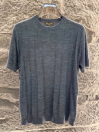 Loro Piana - Vertical-Stripe Knit T-Shirt
