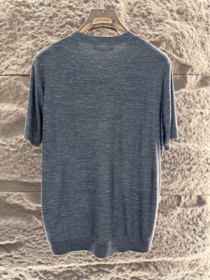 Loro Piana - Vertical-Stripe Knit T-Shirt