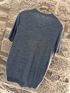 Loro Piana - Vertical-Stripe Knit T-Shirt