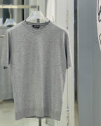 Zegna - Cotton-Silk Knit T-Shirt
