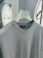 Zegna - Cotton-Silk Knit T-Shirt