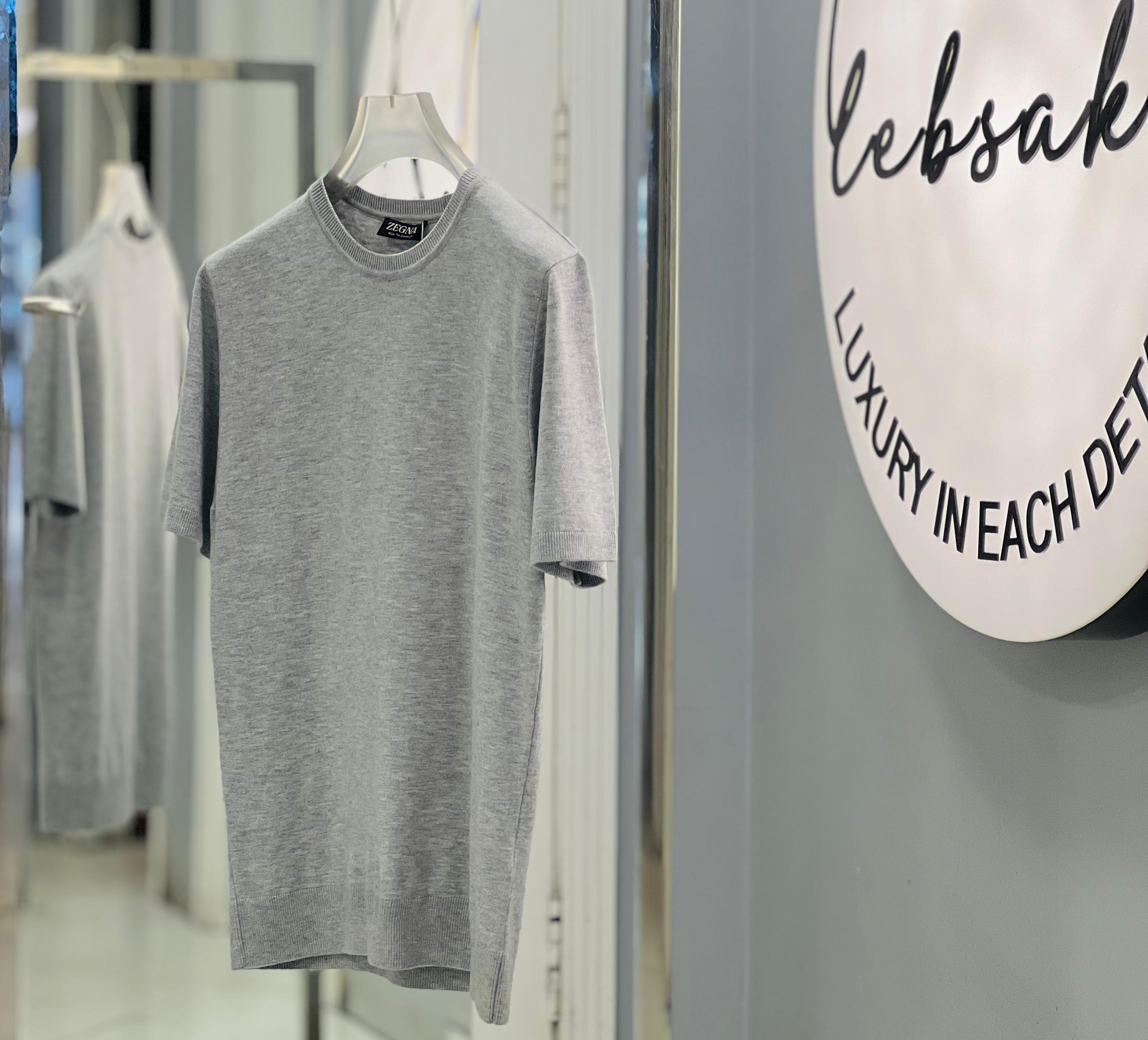 Zegna - Cotton-Silk Knit T-Shirt