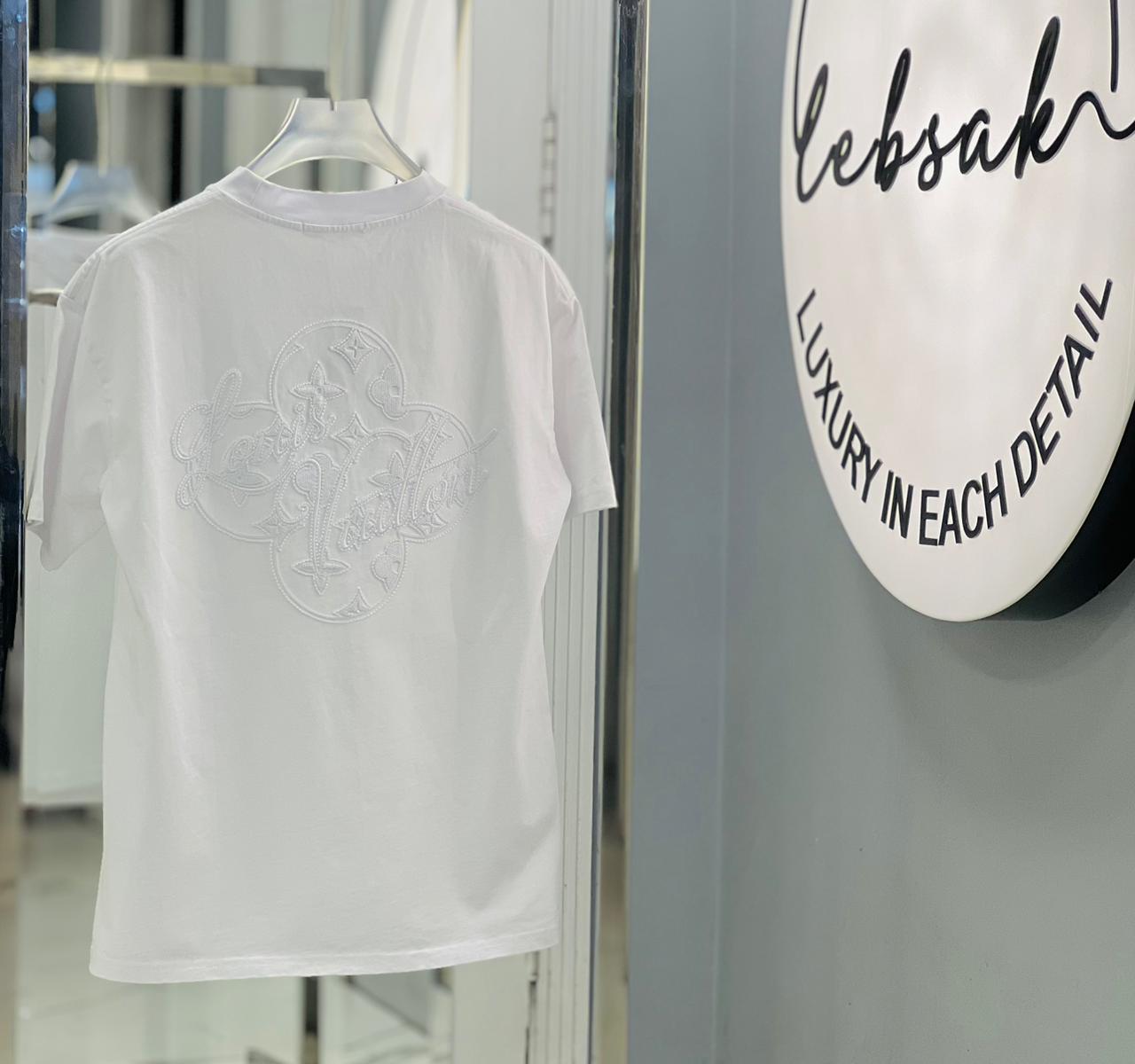 Louis Vuitton - Embroidered Monogram Flower T-Shirt