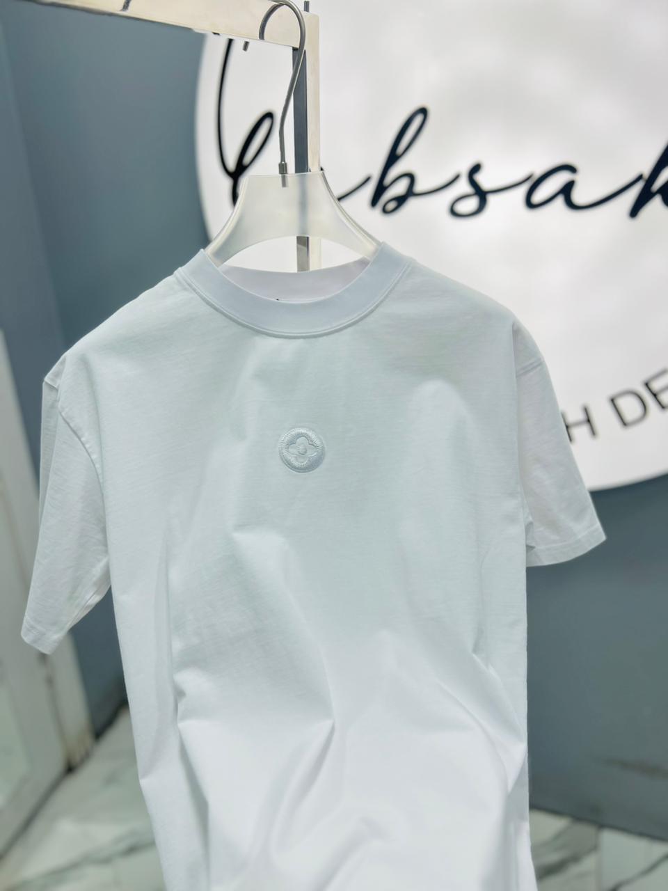 Louis Vuitton - Embroidered Monogram Flower T-Shirt