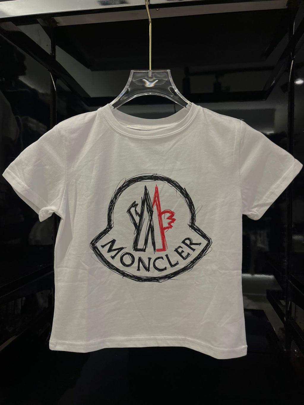 Moncler - Enfant Vertical Logo Polo Shirt