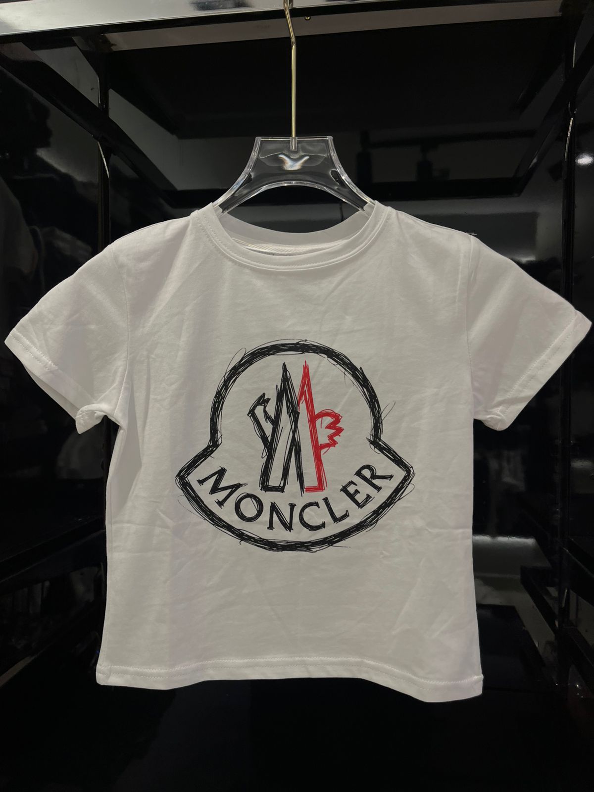 Moncler - Enfant Vertical Logo Polo Shirt