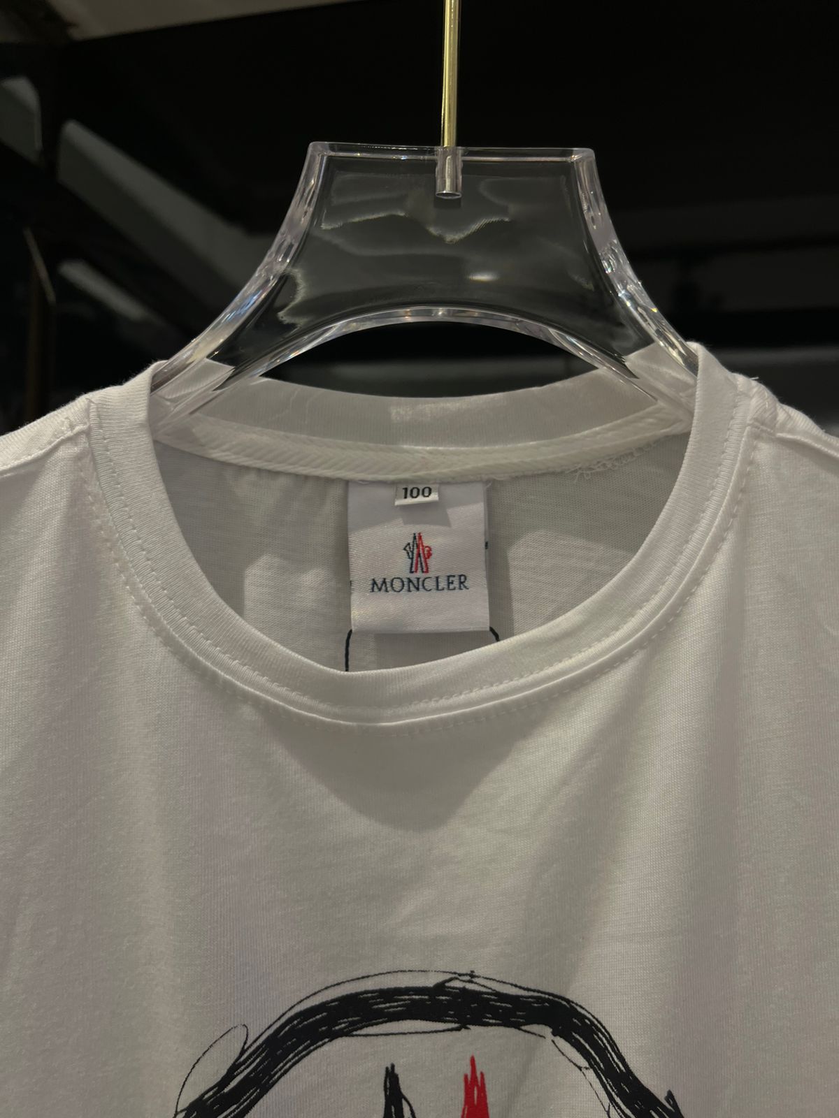 Moncler - Enfant Vertical Logo Polo Shirt