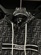 Fendi - Kids FF Monogram Hooded Set