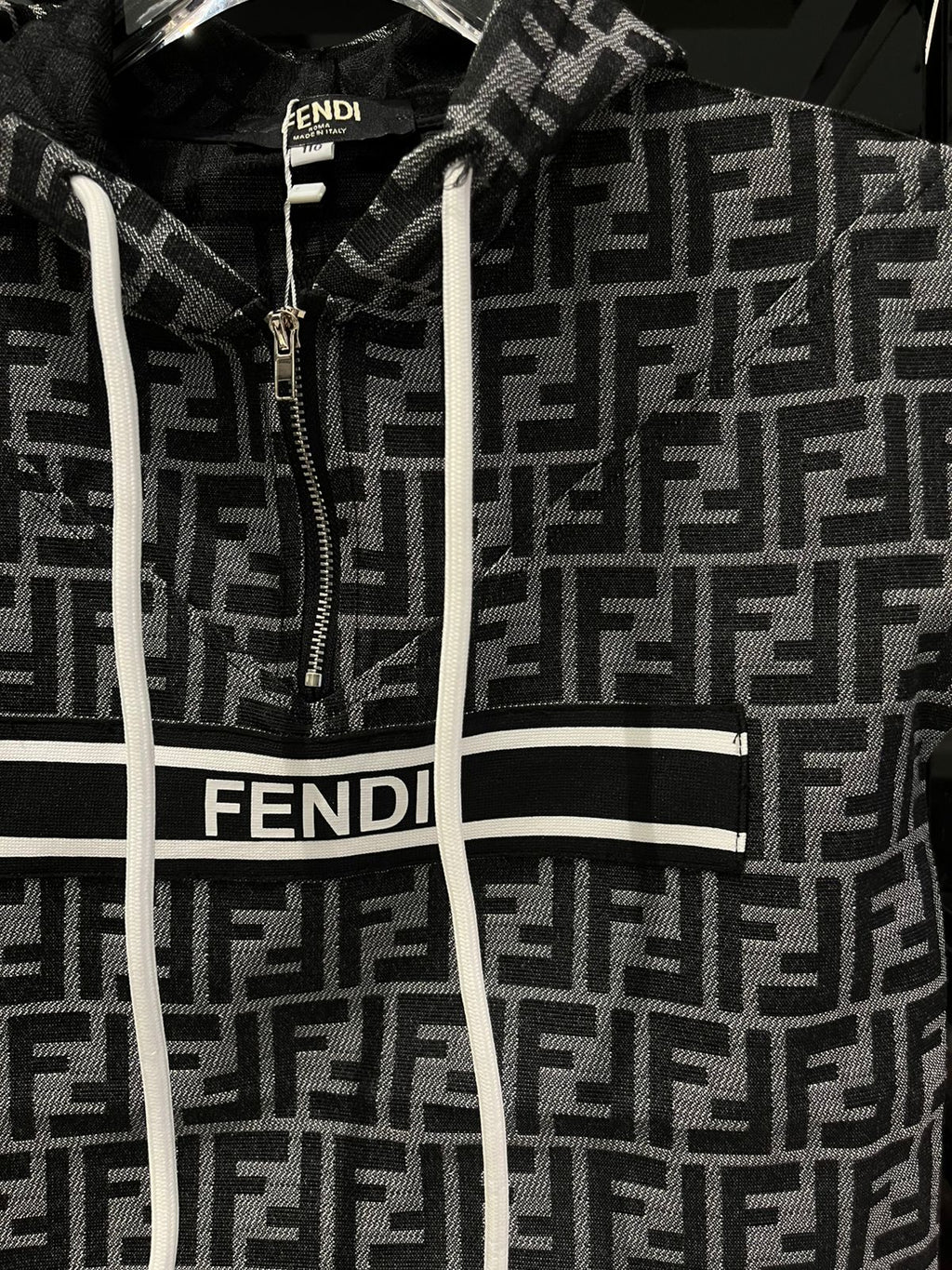 Fendi - Kids FF Monogram Hooded Set