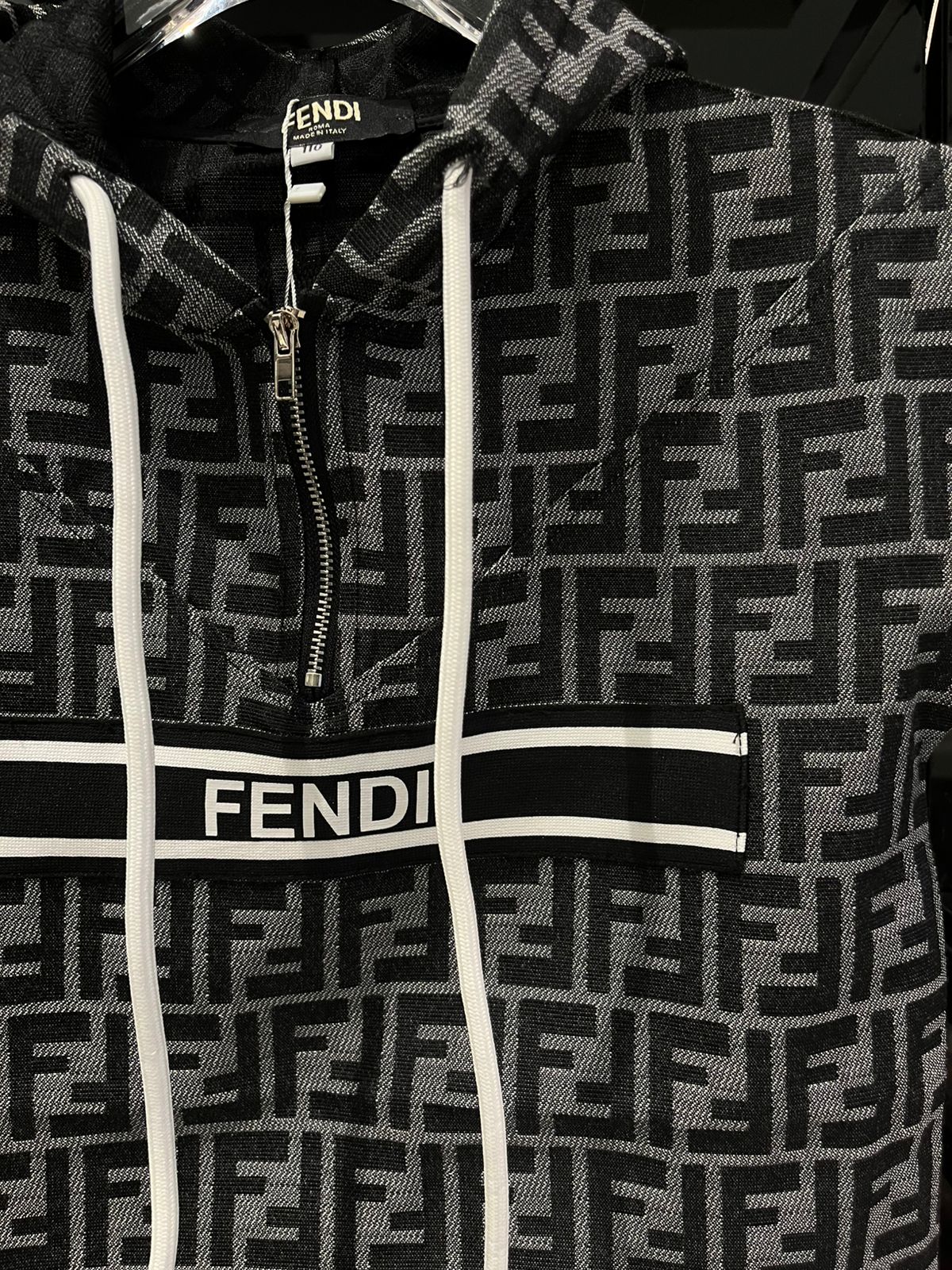 Fendi - Kids FF Monogram Hooded Set