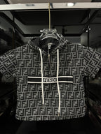 Fendi - Kids FF Monogram Hooded Set