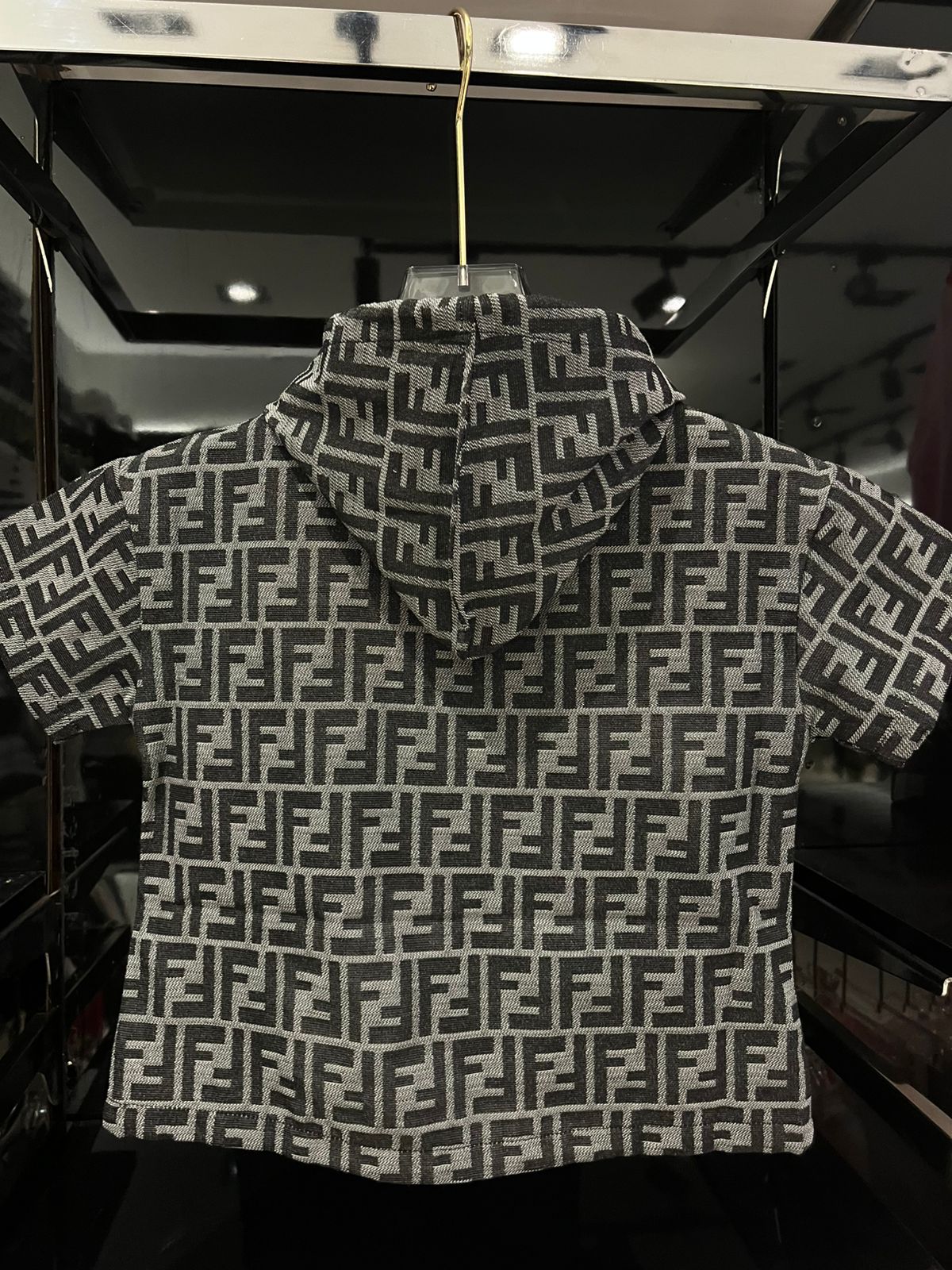 Fendi - Kids FF Monogram Hooded Set