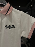 Dior - Kids Logo Polo and Shorts Set