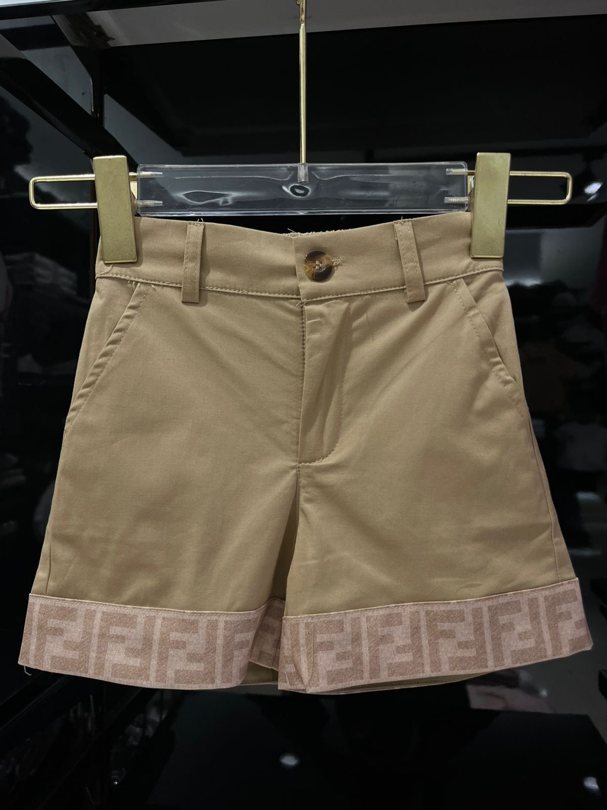 Fendi - Kids Embroidered Logo Polo and Chino Set