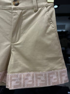 Fendi - Kids Embroidered Logo Polo and Chino Set