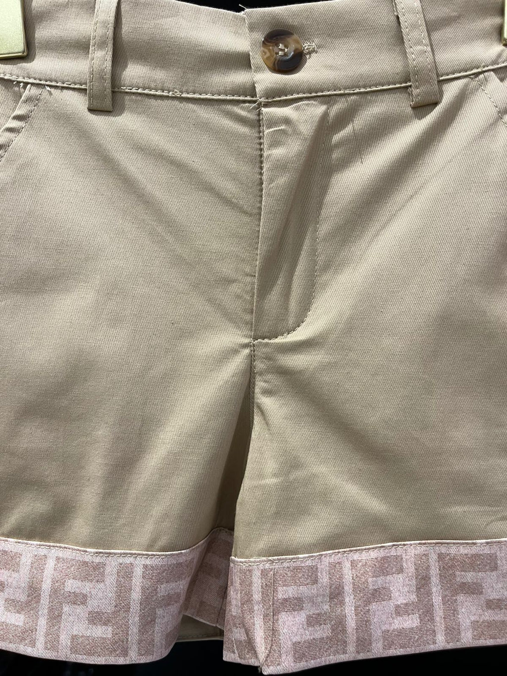 Fendi - Kids Embroidered Logo Polo and Chino Set