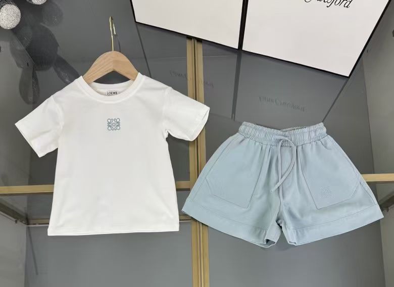 Loewe - Kids Anagram Embroidered Cotton Set