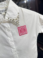 Loewe - Kids Pearl-Embellished Blouse and Ruffle Set