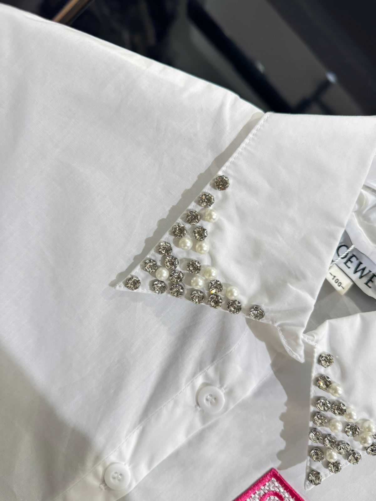 Loewe - Kids Pearl-Embellished Blouse and Ruffle Set