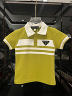 Prada - Kids Stripe Polo and Chino Set