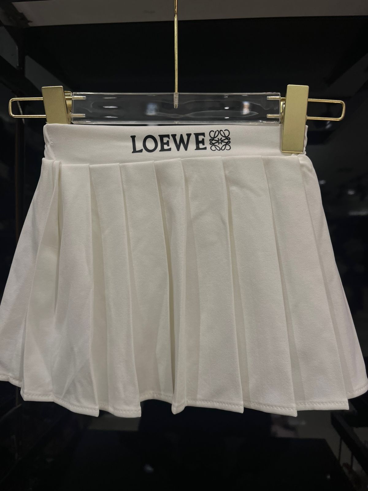 Loewe - Kids Anagram Polo and Pleated Skirt Set