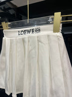 Loewe - Kids Anagram Polo and Pleated Skirt Set